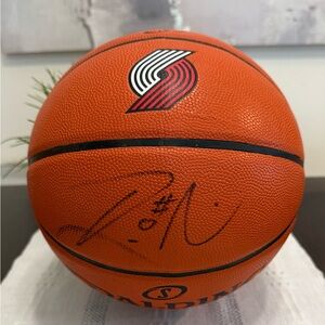 Damian Lillard Autographed Basketball